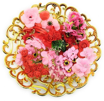 artificial bouquet making