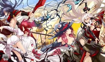 Athah Anime Pixiv Fantasia T Girl Long Hair Short Hair Hat Braid