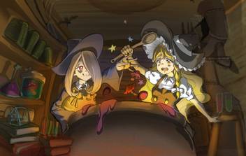 Athah Anime Crossover Marisa Kirisame Sucy Manbavaran Touhou 13 19