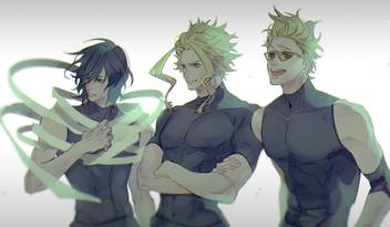 Wallpaper Athah Anime My Hero Academia All Might Shouta Aizawa Hizashi HD