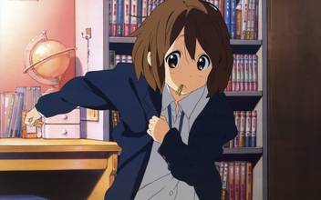 Athah Anime K On Brown Hair Short Hair Girl Brown Eyes Yui Hirasawa 13 19 Inches Wall Poster Matte Finish Paper Print Animation Cartoons Posters In India Buy Art Film Design