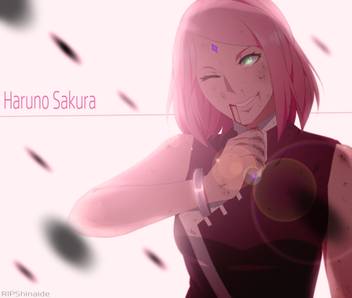 Athah Anime Boruto Sakura Haruno 13 19 Inches Wall Poster Matte