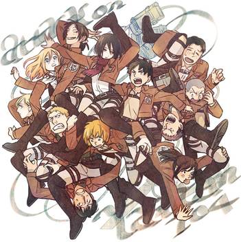 Athah Anime Attack On Titan Historia Reiss Ymir Mikasa Ackerman Eren Yeager Marco Bott Connie Springer List of attack on titan characters. athah anime attack on titan historia