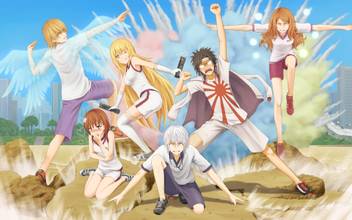 Get Wallpaper Athah Anime To Aru Kagaku No Railgun Mikoto Misaka Accelerator Desktop Wallpaper