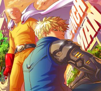 Athah Anime One Punch Man Genos Saitama 13 19 Inches Wall Poster Matte Finish Paper Print Animation Cartoons Posters In India Buy Art Film Design Movie Music Nature And Educational Paintings Wallpapers