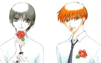 Athah Anime Fruits Basket Yuki Sohma Kyo Sohma Flower Manga 13 19