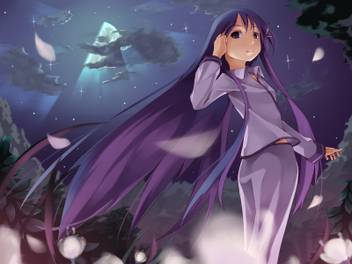 Get Wallpaper Athah Anime Hanbun No Tsuki Ga Noboru Sora 13 19 Inches Wall For Android