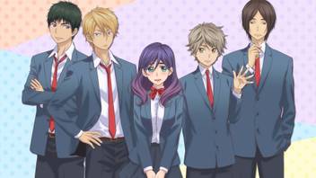 Athah Anime Kiss Him Not Me Asuma Mutsumi Kae Serinuma Hayato Shinomiya Yuusuke Igarashi Nozomu Nanashima 13 19 Inches Wall Poster Matte Finish Paper Print Animation Cartoons Posters In India