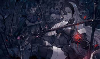 Athah Anime Fate Grand Order Fate Series Jeanne D Arc Avenger Jeanne D Arc Alter Caster 13 19 Inches Wall Poster Matte Finish Paper Print Animation Cartoons Posters In India Buy Art Film