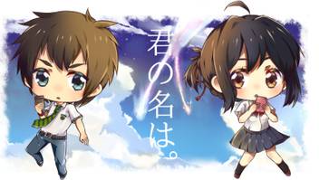 Get Wallpaper Athah Anime Your Name Mitsuha Miyamizu Taki Tachibana Kimi No Na Free HD
