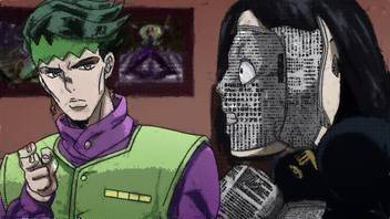 Athah Anime Jojo S Bizarre Adventure Rohan Kishibe Toshikazu