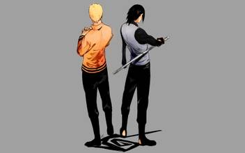 Wallpaper Athah Anime Boruto Sasuke Uchiha Boruto Uzumaki 13 19 Inches Wall Free