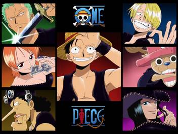 Athah Anime One Piece Monkey D Luffy Zoro Roronoa Sanji Nami Tony Tony Chopper Usopp Nico Robin 13 19 Inches Wall Poster Matte Finish Paper Print Animation Cartoons Posters In India