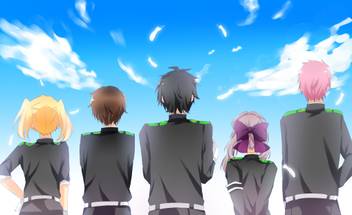 Athah Anime Seraph Of The End Yoichi Saotome Mitsuba Sanguu Shihou Kimizuki Shinoa Hiragi Yuichirō Hyakuya 13 19 Inches Wall Poster Matte Finish Paper Print Animation Cartoons Posters In India
