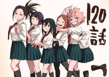 Athah Anime My Hero Academia Mina Ashido Tsuyu Asui Tooru Hagakure