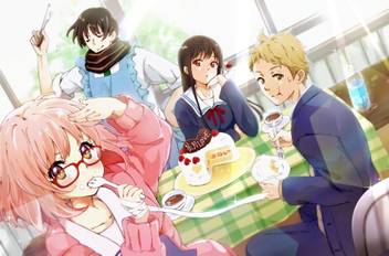 Athah Anime Beyond The Boundary Mirai Kuriyama Akihito