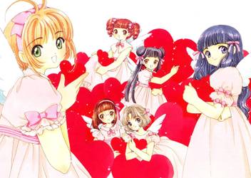 Get Wallpaper Athah Anime Cardcaptor Sakura Sakura Kinomoto Tomoyo Daidouji For Free