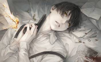 Get Wallpaper Athah Anime 91 Days 13 19 Inches Wall Poster Matte Finish Paper HD