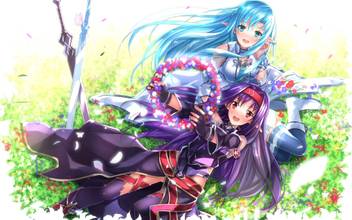 Wallpaper Athah Anime Sword Art Online Ii Sword Art Online Sword Asuna Yuuki For iPhone
