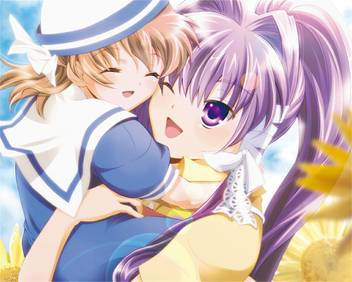 Get Wallpaper Athah Anime Clannad Ushio Okazaki Kyou Fujibayashi 13 19 Inches For iPhone