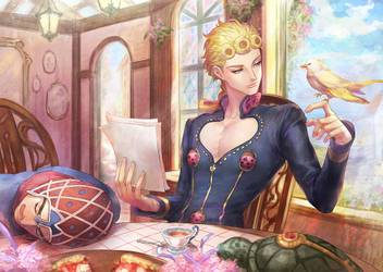 Athah Anime Jojo S Bizarre Adventure Giorno Giovanna 13 19 Inches