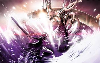 Athah Anime Claymore Clare 13 19 Inches Wall Poster Matte Finish