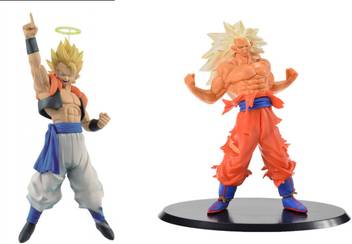 Imodish Dragon Ball Z Dbz Set Of 2 Pcs Gogeta And Goku White Hair