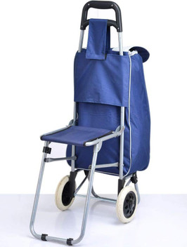 trolley bag with folding chair