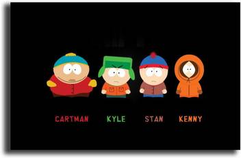 Pixelartz South Park Characters Art Poster 3d Poster Personalities Posters In India Buy Art Film Design Movie Music Nature And Educational Paintings Wallpapers At Flipkart Com