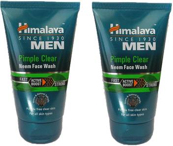Himalaya Men Pimple Clear Neem Face Wash Price In India Buy Himalaya Men Pimple Clear Neem Face Wash Online In India Reviews Ratings Features Flipkart Com