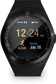 Hottech Smart Watch Black Y1 Smartwatch Price In India Buy Hottech Smart Watch Black Y1 Smartwatch Online At Flipkart Com