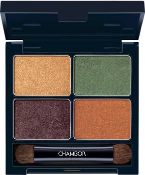 Chambor Eye Shadow Quad 8 G Price In India Buy Chambor Eye Shadow Quad 8 G Online In India Reviews Ratings Features Flipkart Com Chambor eye shadow trio mystic swatches. flipkart