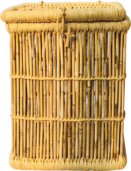 bamboo laundry basket