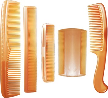 plastic hair combs