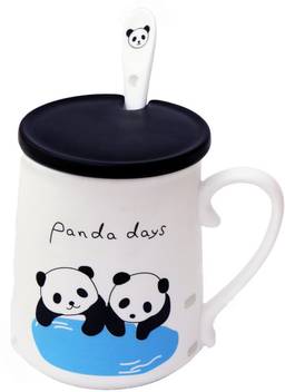 Satyam Kraft Panda Ceramic Coffee Mug Price In India Buy Satyam Kraft Panda Ceramic Coffee Mug Online At Flipkart Com