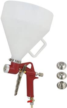 Air Ga Texture Hopper Spray Gun For Speaker Cabinets Walls B002
