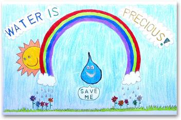 Children Room Wall Poster Save Water Colorful Hd Quality Baby Room Decor Paper Print Decorative Posters In India Buy Art Film Design Movie Music Nature And
