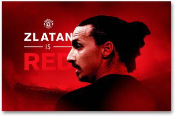 Manchester United F C Wall Poster Zlatan Ibrahimovic Hd Quality Football Poster Paper Print Decorative Posters In India Buy Art Film Design Movie Music Nature And Educational Paintings Wallpapers At Flipkart Com