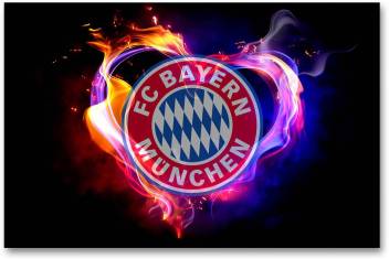Bayern Munich Football Club Wall Poster Logo Hd Quality Football Poster Paper Print Decorative Posters In India Buy Art Film Design Movie Music Nature And Educational Paintings Wallpapers At Flipkart Com