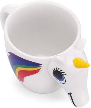 Emerge 3d Unicorn Color Changing 300 Ml Ceramic Mug Price In