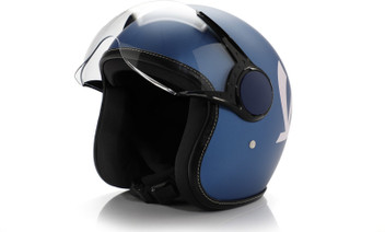 blue helmet for bike