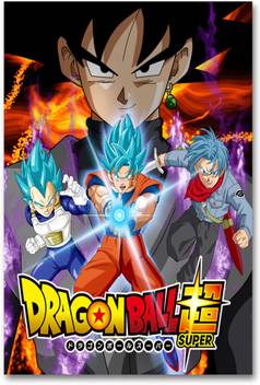 Wall Poster Dragon Ball Z Super Goku Villains Children
