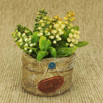 Avmart 6 Inch Artificial Plants For Indoor Outdoor Home Office