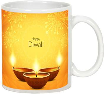 Alluprints Diwali Gifts Gifts For Diwali Prosperous Happy Diwali Design 48 White Ceramic Mug Price In India Buy Alluprints Diwali Gifts Gifts For Diwali Prosperous Happy Diwali Design 48