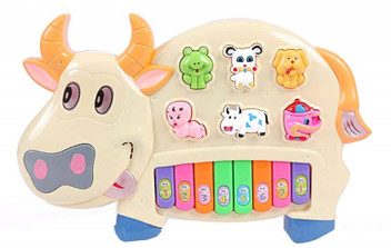 cow piano toy