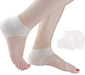 Alexvyan 1 Pair Gel Foot Care Silicone Heel Socks With Hole Dry Hard Cracked Heels Repair Heel Support Buy Alexvyan 1 Pair Gel Foot Care Silicone Heel Socks With Hole Dry