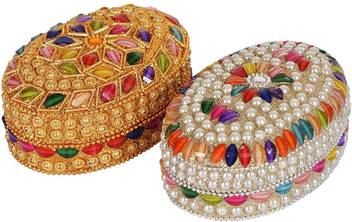 Jaipuri Craft Handicraft Decorative Box Jewelry Box Vanity Box