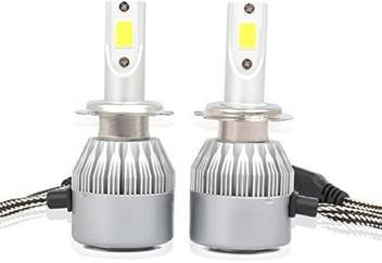 allextreme c6 h7 led headlight conversion kit 36w car headlight bulbs 3800lm 6000k super bright white beam replacement for halogen hid waterproof led