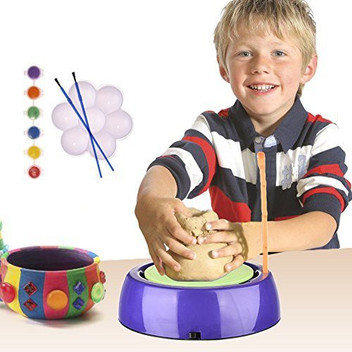 Pottery Set Kit For Kids Children Toy Air Dry Painting Making Diy Crafts Clay