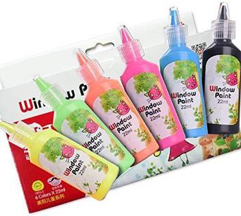 Imustech Stained Glass Paint Set Non Toxic Window Colors Paint